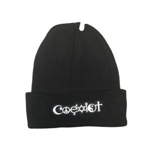 Coexist Beanie Rock N Roll Band Hat Winter Skull Cap Metal